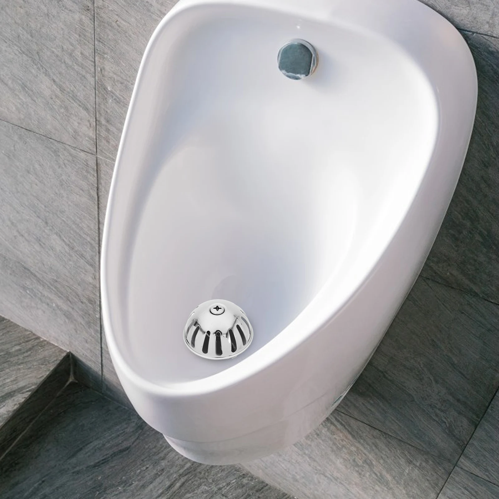 

Urinal Funnel Cover Mens Strainer Splash Prevention Easy Install Bathroom Solution Urinal