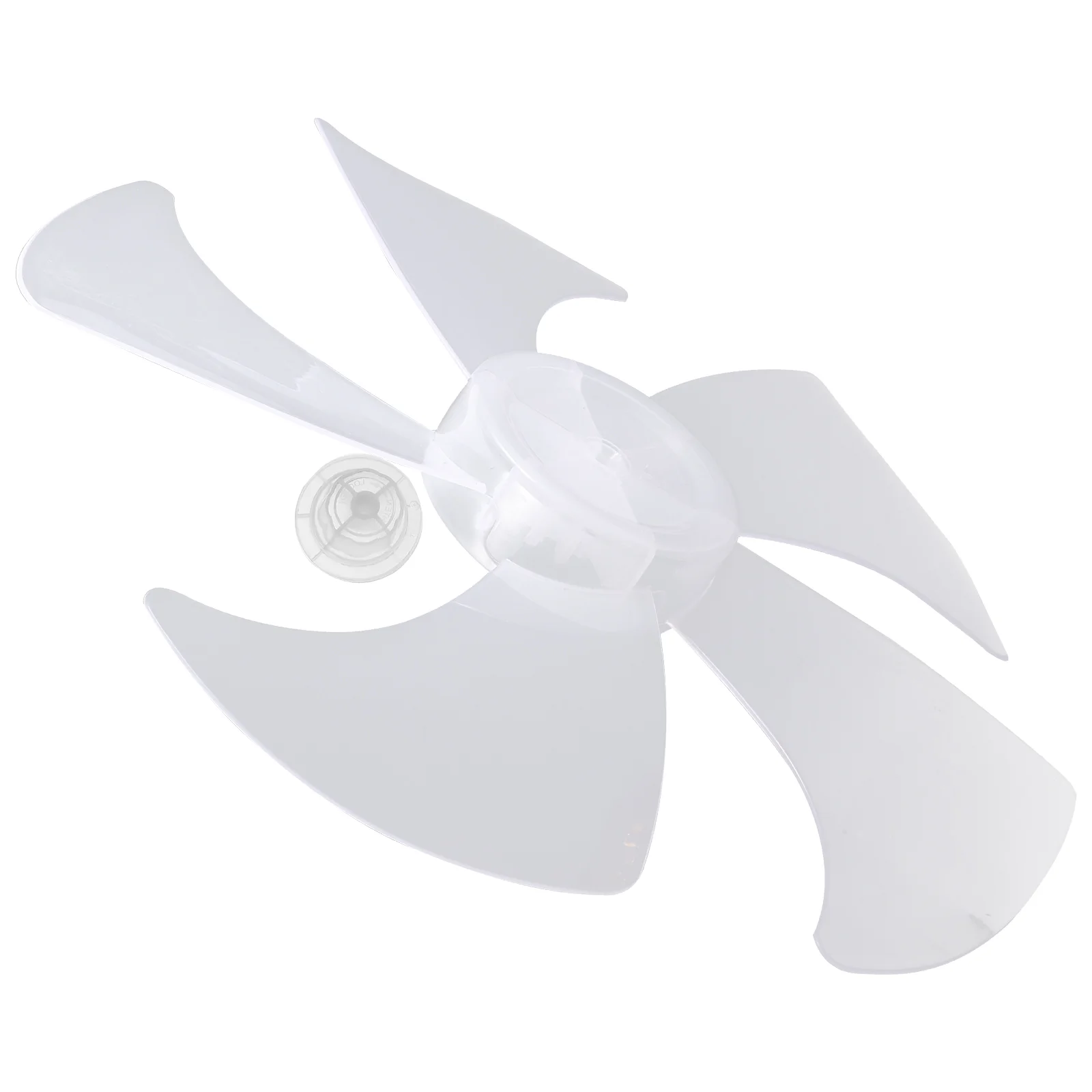 Fan Electric Table Accessory Accessories Plastic Blades Universal White Replacement Man