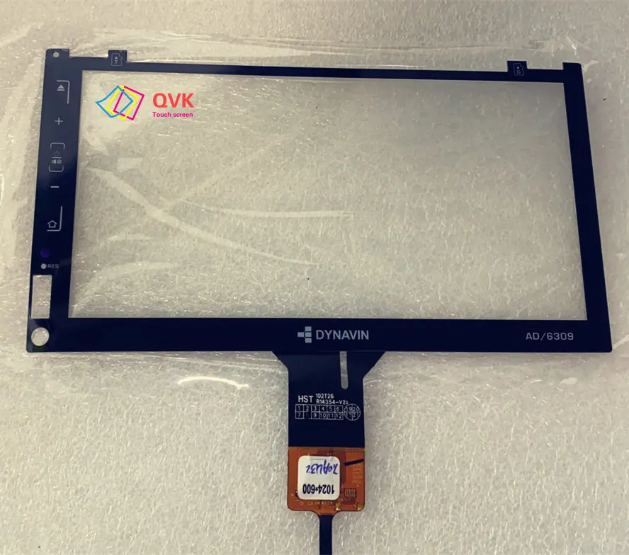 

QVK New black touch screen For DYNAVIN AD/6309 touch screen panel repair replacement parts AD/6309