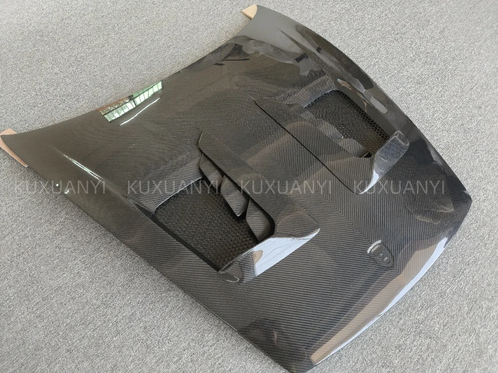 عالية الجودة ألياف الكربون التهوية هود لبورشه 992 GT3RS نمط الجبهة محرك هود محرك التهوية هود طقم الجسم