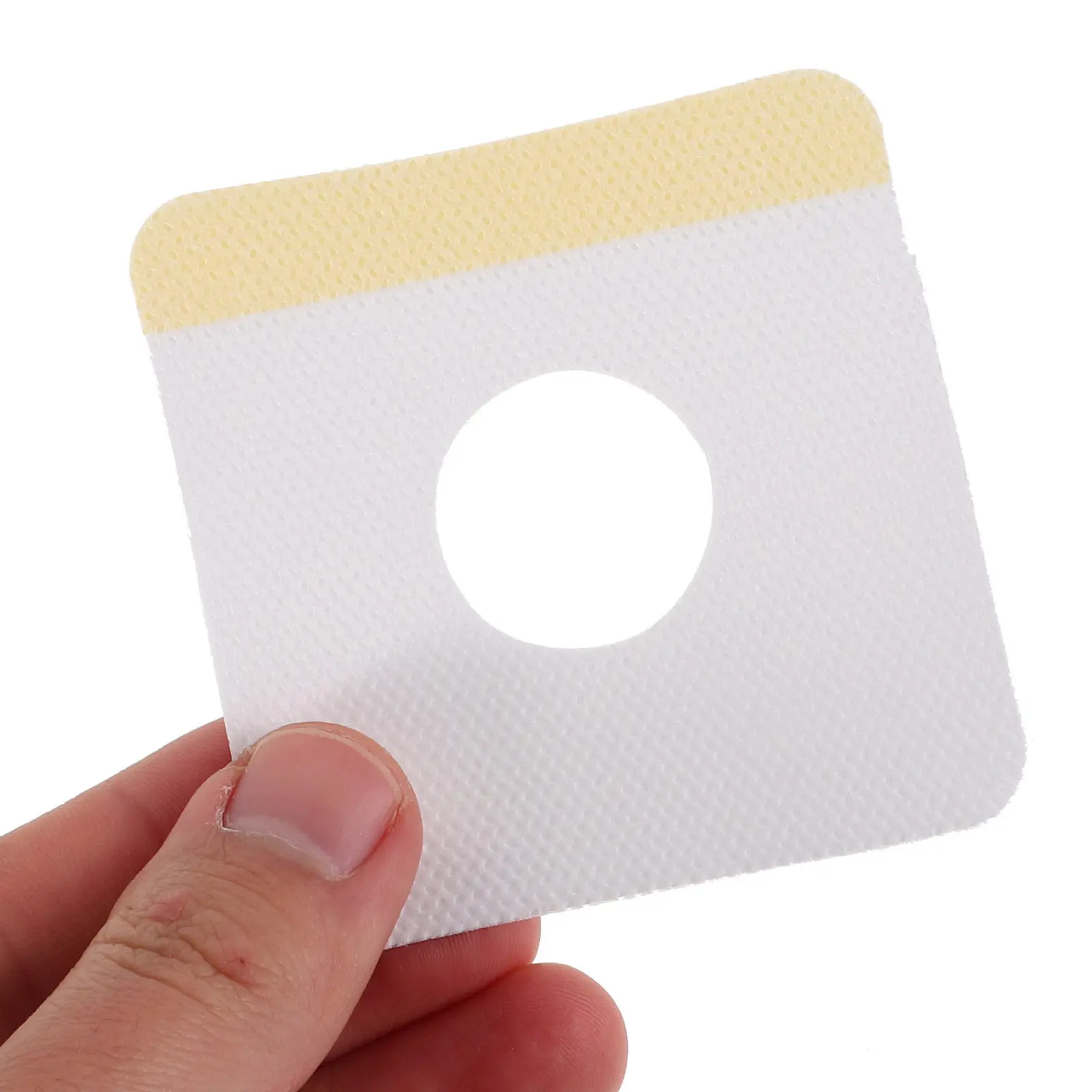 

100pcs Moxibustion Fixing Plaster Non Woven Adhesive Stickers 7cm Acupoint Hole High Adhesion Round Health Care Patches