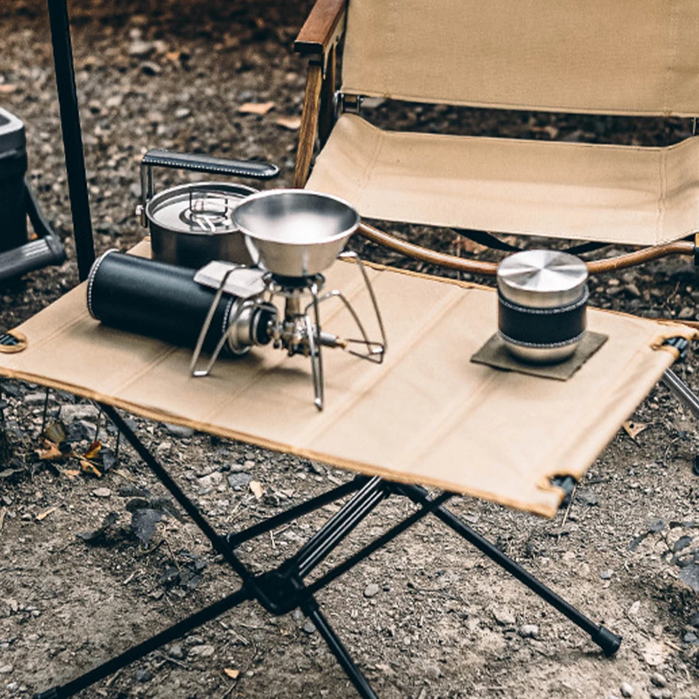 

Camping Cookware Stainless Steel Water Cup Durable Safe MultiFunction Handle Design Smooth Edge Outdoor Makgeolli Bowl Reusable