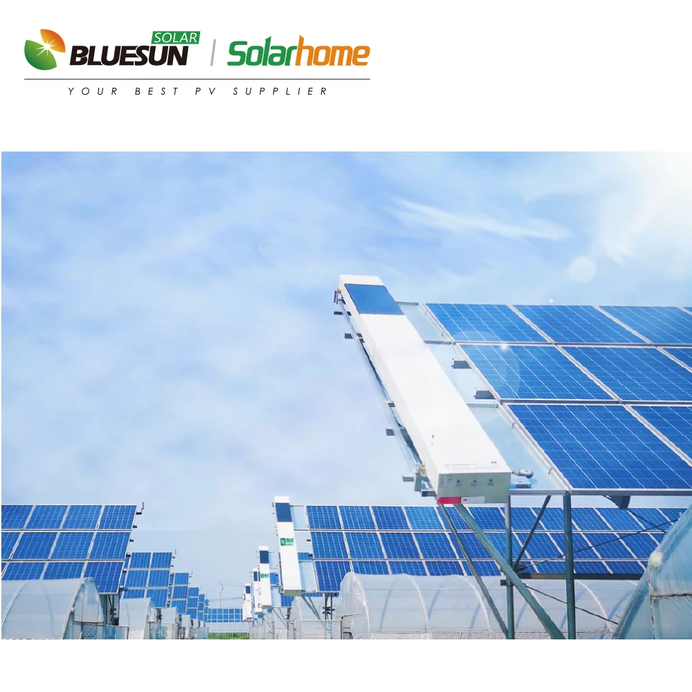 Solar Panel Cleaning Robot Bluesun Home Commercial  Solar Panel Energy Related  Products  Solar PV Clean Machine