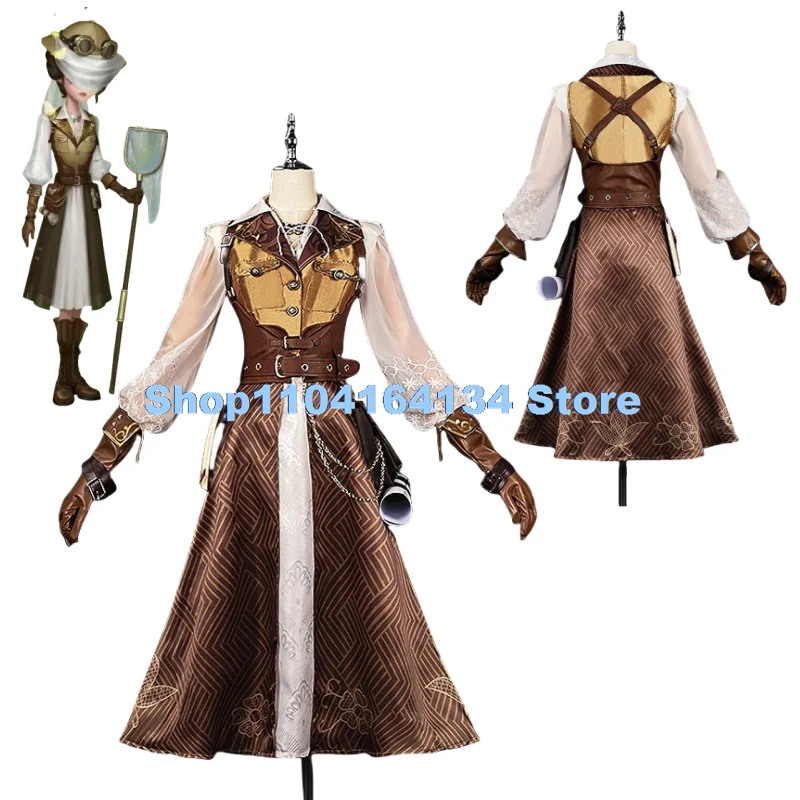 Cosplay Identity ⅴ Entomologist Melly Plinius Suit Women's Performance Clothing Party Gift Christmas Day Clothing