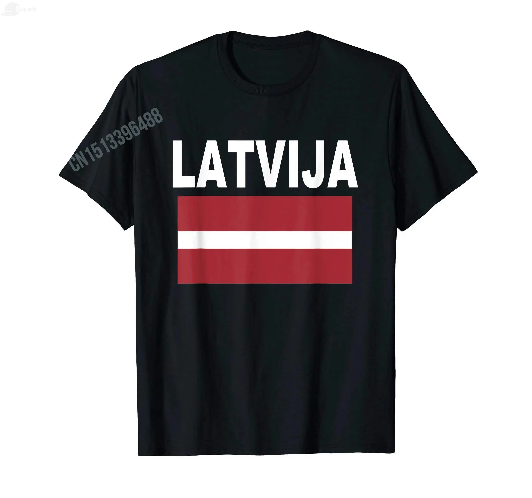 2022 Summer Latvija Flag T-Shirt Cool Latvian Latvia T-Shirt Map For Men Women T Shirt Tops Cotton Tees