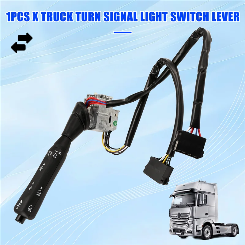 

A64P-Truck Turn Signal Light Switch Lever Wiper Combination Switch A6735400445 For Mercedes Benz Truck