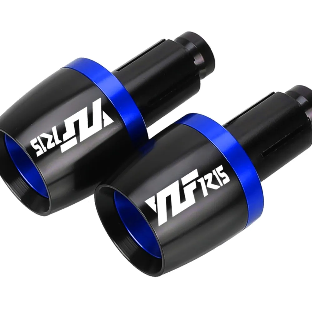 Motorcycle CNC FREAXLL Bar handle Grips Cap End FREAXLL Plugs cap Accessories For Yamaha YZF R15 V2 V3 AB YZFR15 2015~2025 2024
