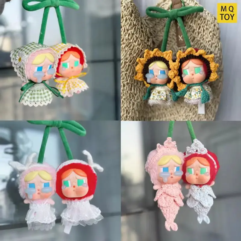 

Комплект из 2 предметов, кукольная одежда для Crybaby, серия Tears Of Love, аниме, периферийное клетчатое платье, костюм русалки, одежда «сделай сам»