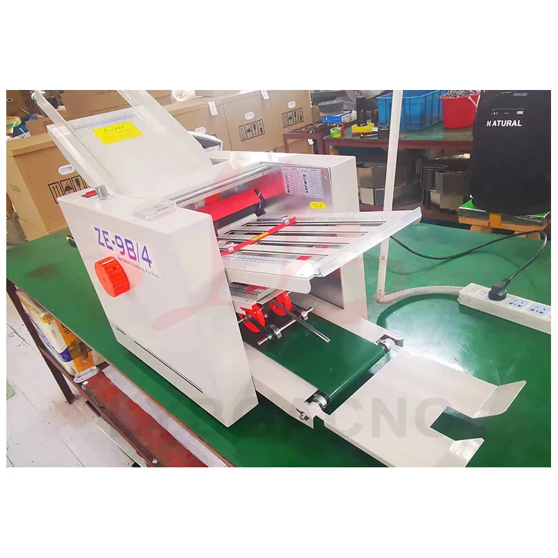 LY Paper Folding Machine Fully Automatic Small Creasing Machines Max Line Speed 80m Max Paper Size 310*700mm Power 70W