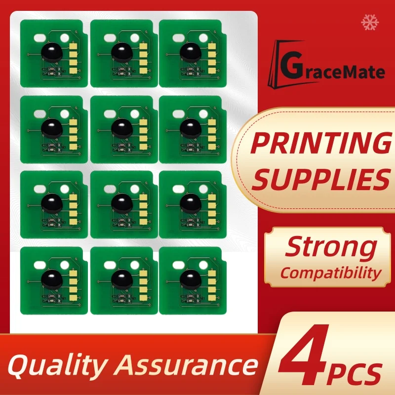 

4PCS C7025 Toner Drum Chip Compatible 113R00780 Drum Cartridge Chip For Xerox Versalink C7020 C7030 Image Unit KCMY Printer Chip