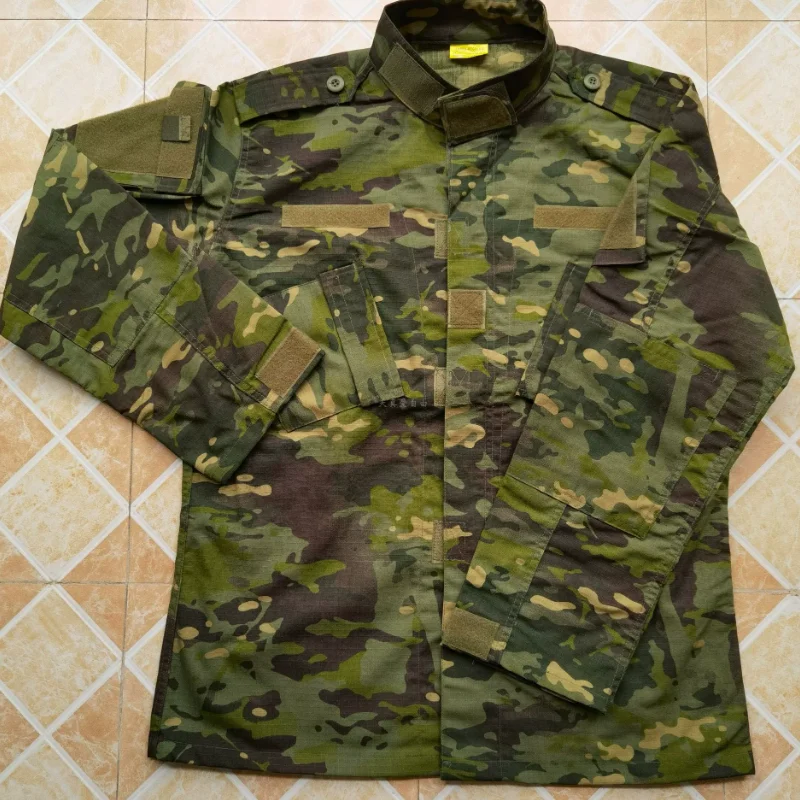 Men's Outdoor Training Suit Real CS Military Fan Work Suit Set