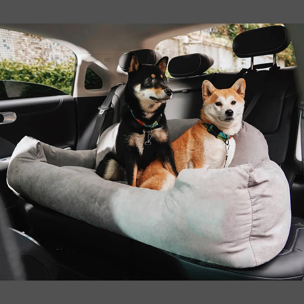 Travel Bolster Safety Large Dog Car Seat Bed for Cat Dog Beds Pet Carrier Bag Pet Backseat Cover Pet Seat Design Dog Products