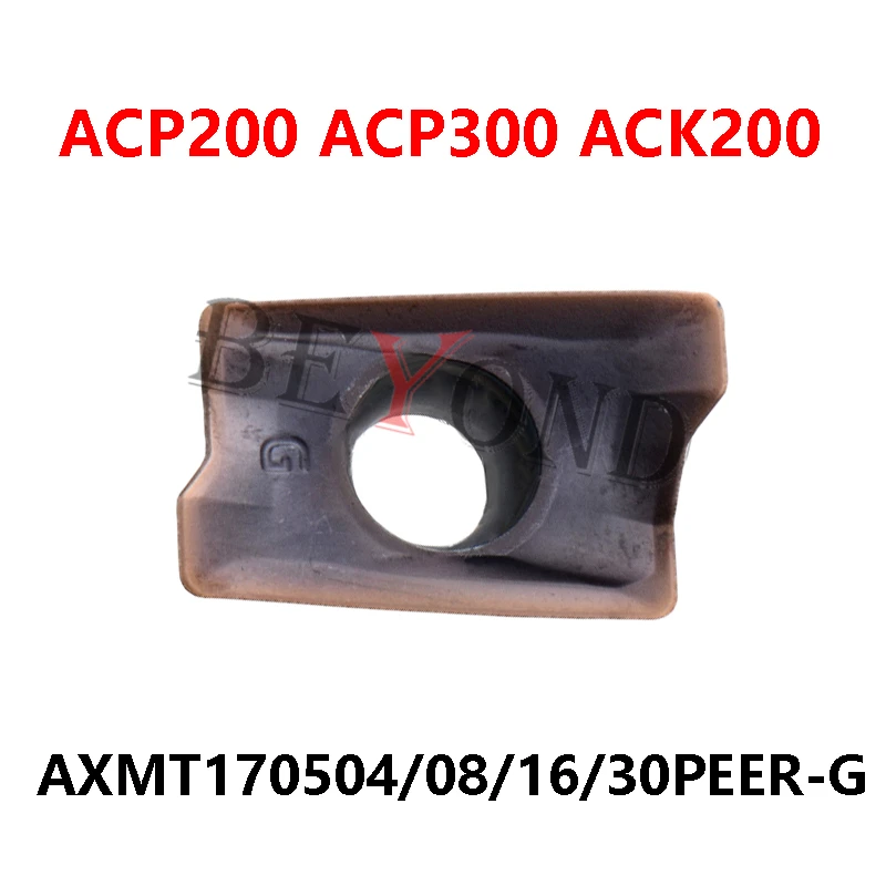 AXMT170504PEER-G ACP200 100% Original Milling Inserts AXMT170508PEER-G ACP300 ACK300 AXMT170516PEER AXMT170530PEER AXMT 170508