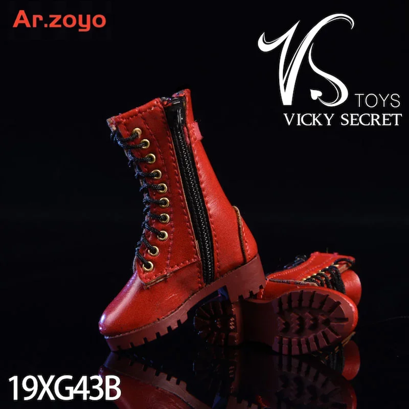 VSTOYS – bottes creuses pour femme, souliers de soldat, modèle adapté à la figurine 12 '', 19XG43, 1/6