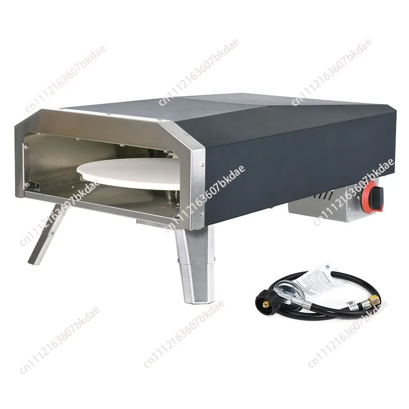 Automatic Rotary Commercial Gas Pizza Oven Stainless Steel Outdoor Toaster Home Pizza