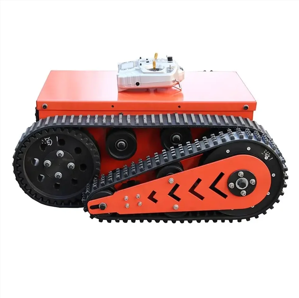 Tank Track Chassis Transport Vehicle Excavator Rubber Track Chassis