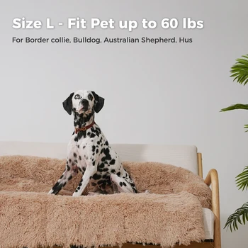 Fluffy Dog Bed Mat Dog Cat Sofa Winter Warm Pet Blanket Sleeping Bed for Dog Portable Dog House Washable Pet Kennel Puppy Pad 3