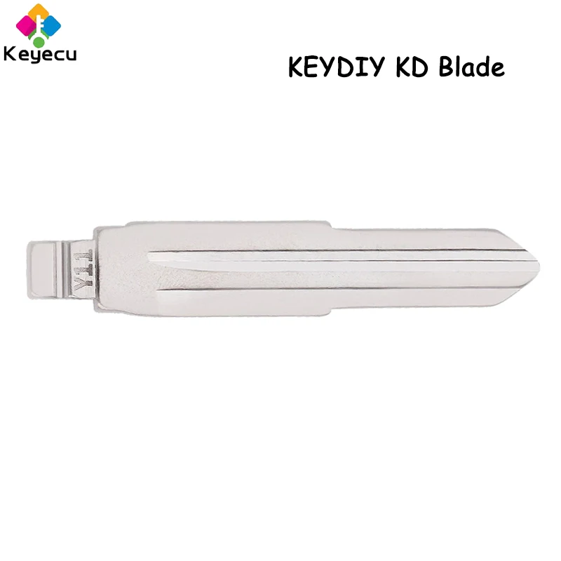 

KEYECU 10 50 100 Pieces KEYDIY Universal Remotes Key Flip Blade 11# DWO4R for Chevorlet