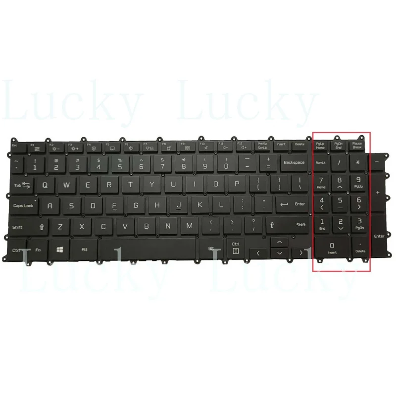 

Новая клавиатура для LG 17Z90Q 17ZD90Q 17Z90Q-G 17Z90Q-K 17Z90Q-R, английская раскладка (США), с подсветкой