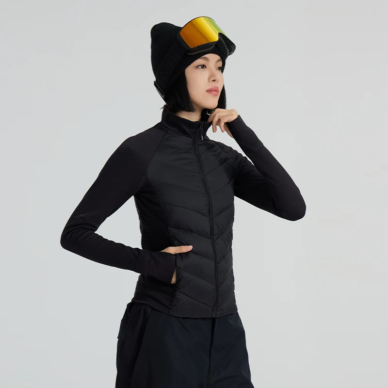 سترة تزلج نسائية عالية الجودة من STLF للخريف والشتاء سترة رياضية خارجية خفيفة الوزن ودافئة للتزلج وركوب الدراجات #2