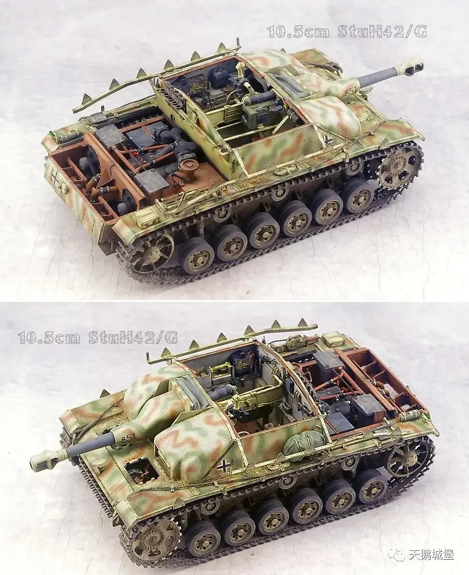 Border BT-036 1/35 StuG III Ausf.G, modelo de plástico Interior completo