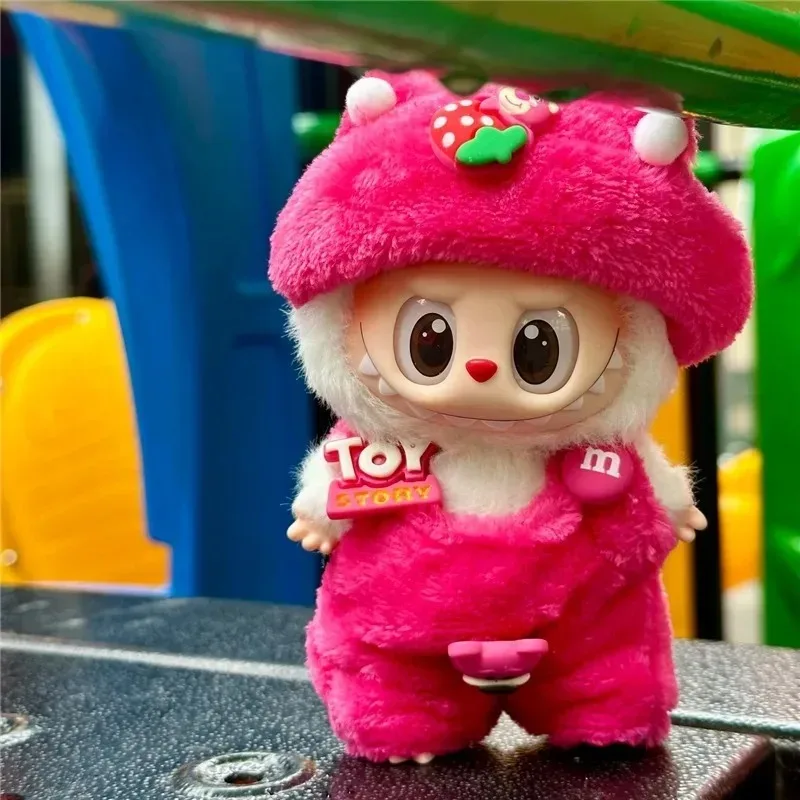 15 17 centimetri Per Labubu Bambola Disney Pippo Tigro Winnie Mickey Minnie Mouse Vestito Vestiti Peluche Punto Cosplay Accessori di Abbigliamento