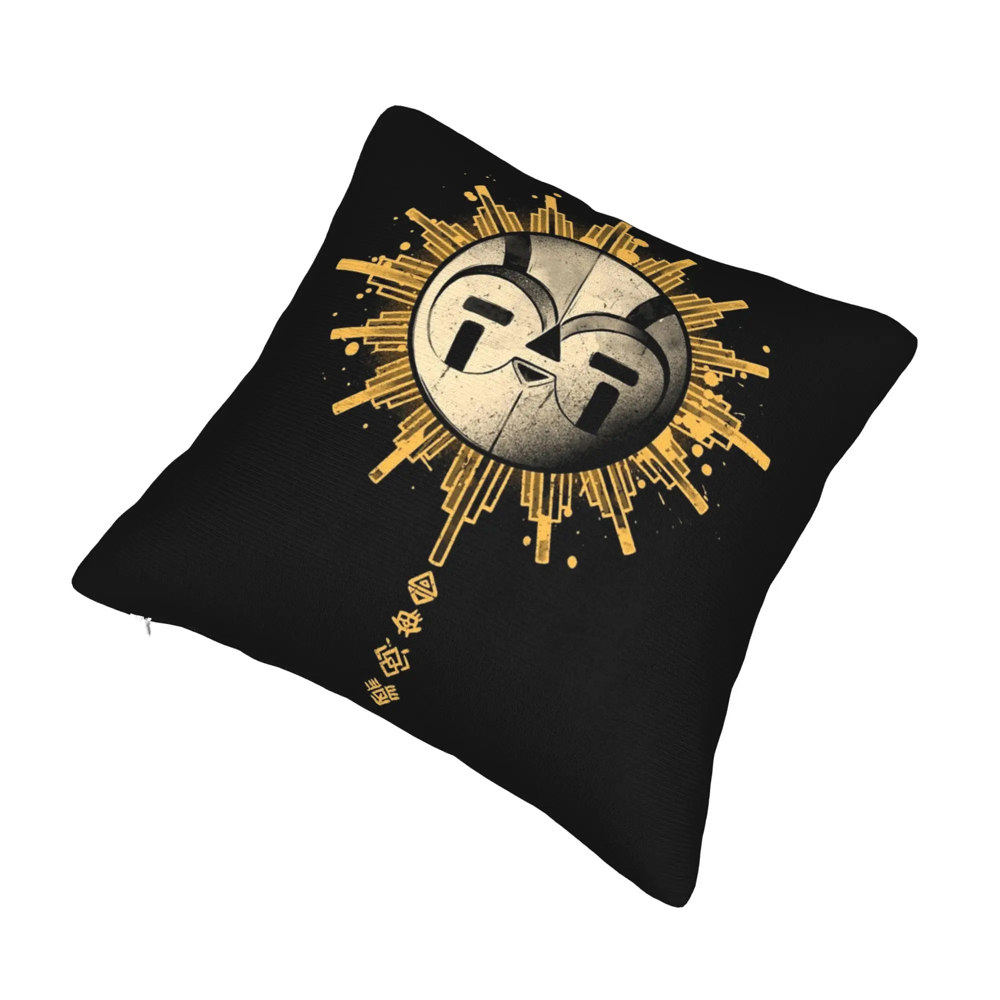 Mon ami mask Clair Obscur Expedition 33 Pillowcase Printed Cushion Cover Decoration  Pillow Case Cover Home Zippered 45*45cm