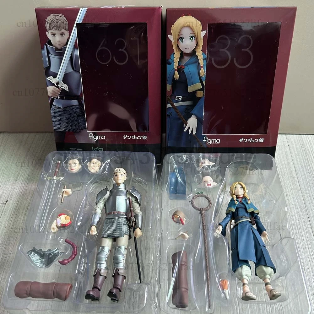 フィグマ デリシャス・イン・ダンジョン マルシール 633 ライオス 631 アクションフィギュア PVC製 コレクタブルモデル玩具 可動式人形 誕生日プレゼント