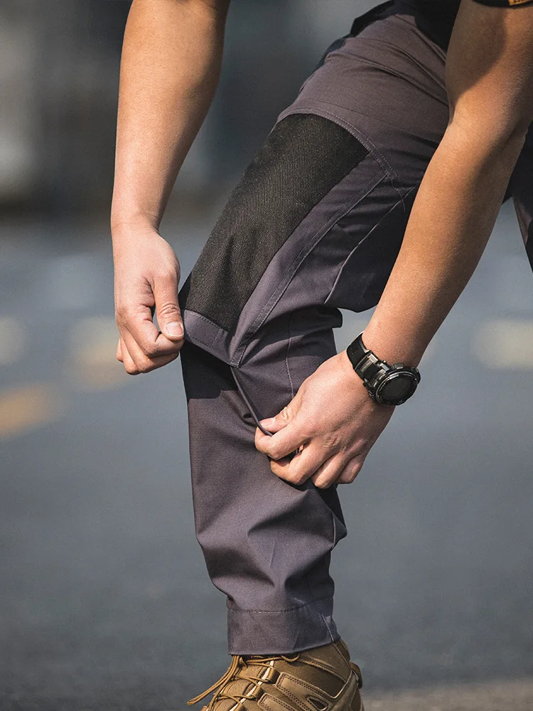 2025年 メンズ タクティカルパンツ スリムパンツ アウトドア オーバーオール ストレート トレーニング 多ポケット ハイキング フィッシング カジュアルパンツ 速乾
