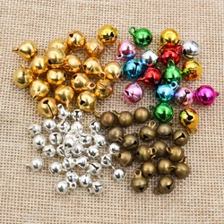 30pcs/Lot Copper European Retro bells For Home Wedding Party Christmas Jewelry Campanula Accessories Christmas Tree Ornaments