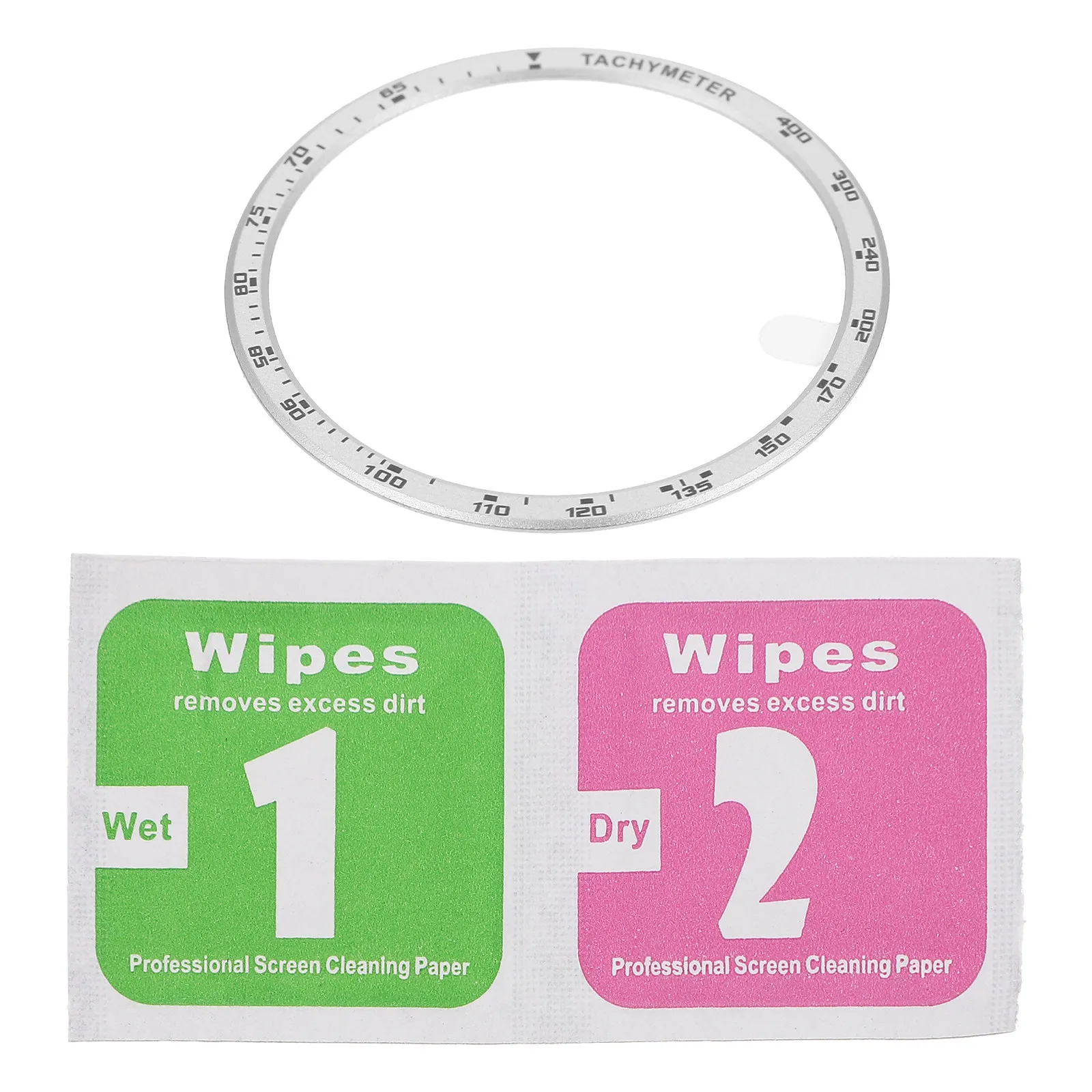 Metal Bezel Circle Anti Scratch Watch Bezel Protector High End Feel Dust Wear Resistance Professional Watch Parts Compatible