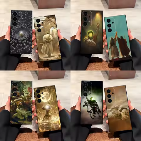 Imam Hussain Shia Ali Phone Case For Samsung S25,S24,S21,S22,S23,S30,Ultra,S20,Plus,Fe,Lite,5G Black Cover