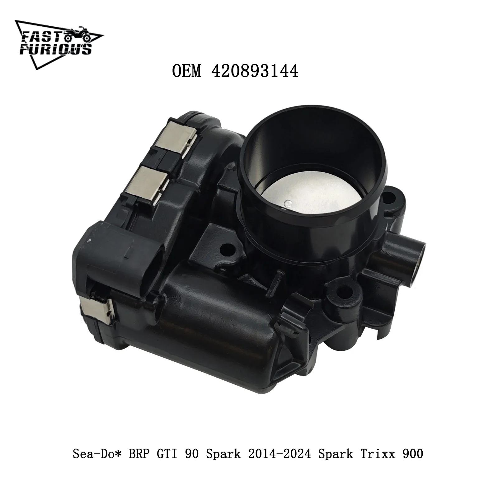 

Sea-Doo* BRP GTI 90 Spark 2014-2024 Spark Trixx 900 OEM Throttle Body 420893141 420893144