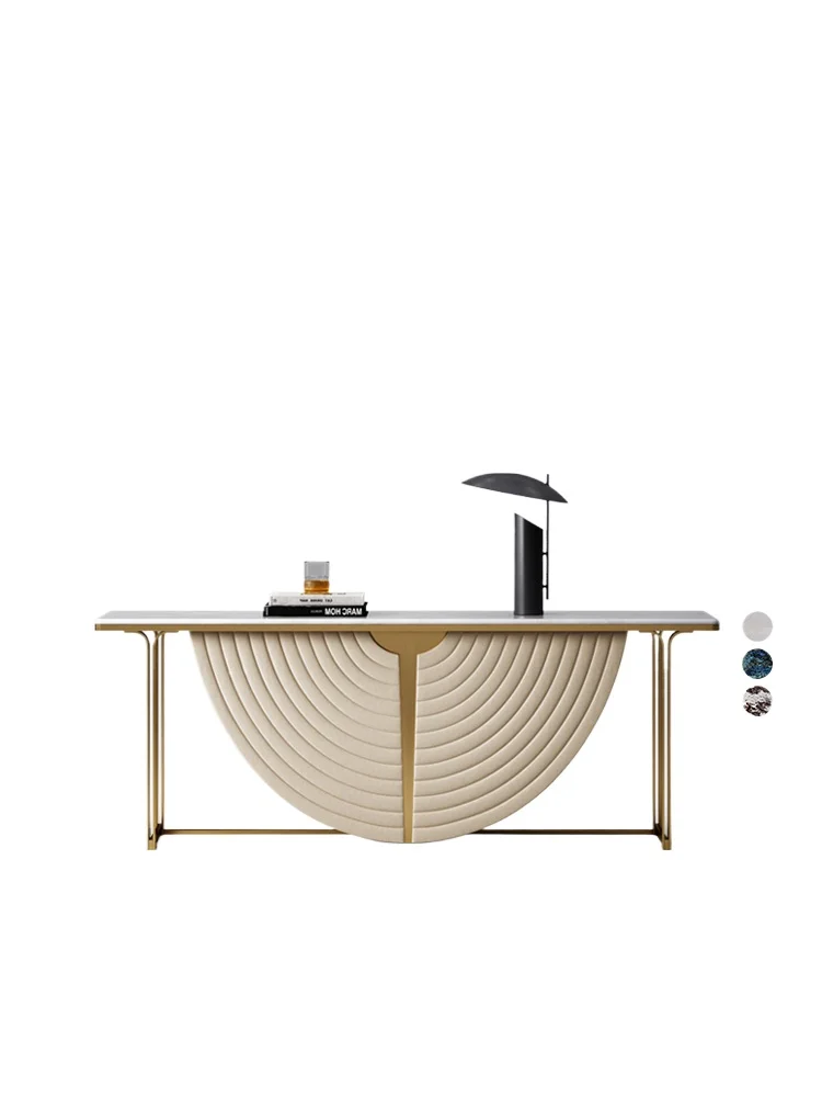 

Italian side cabinet Premium wine cabinet Whole house matching light luxury locker Natural marble side cabinet