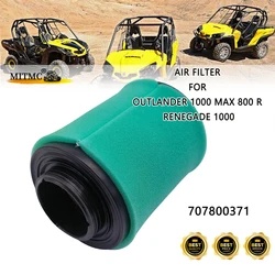 Air Filter For BRP AT-07298 707800371 Outlander 500 800 1000 4x4 DPS EFI ATV