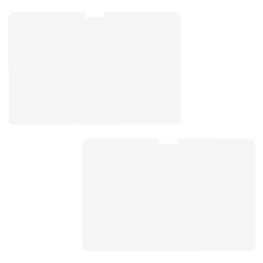 

2 Pcs Screen Protector Galaxy Tab Tempered Glass Anti-scratch Precisely Cut Non-adhesive Protective Film for Tablet