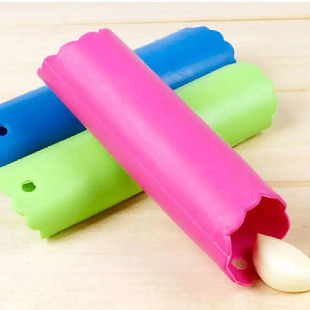 1pc Garlic Crusher Silicone Peeling Garlic Peeler Helper Garlic Peeler Machine Garlic Stripper Peeling Cooking Kitchen Gadgets
