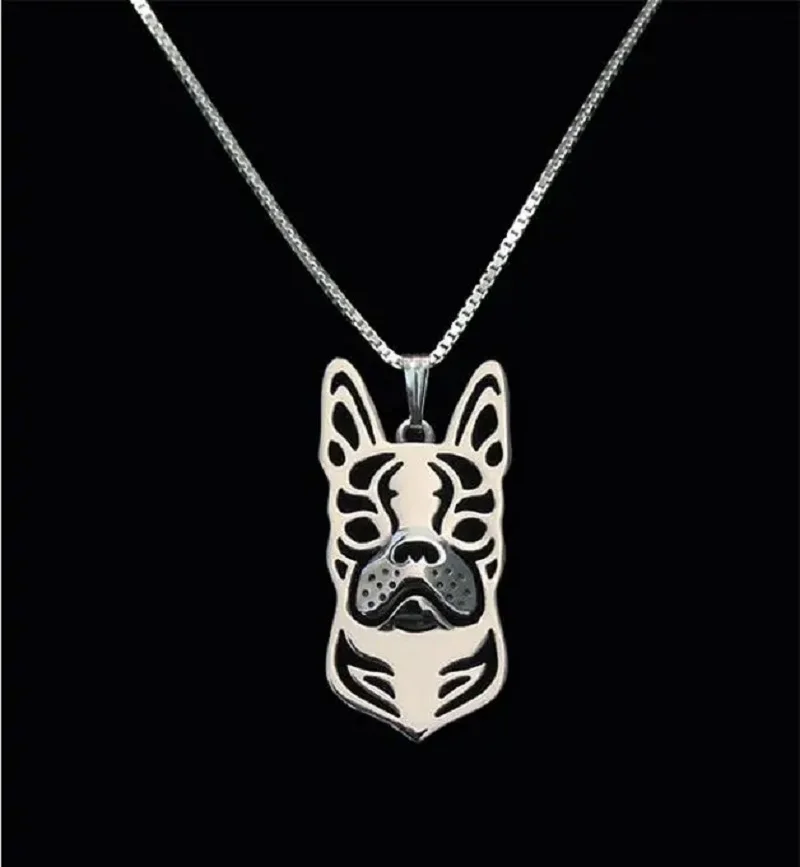 Boho Chic Boston Terrier Necklace