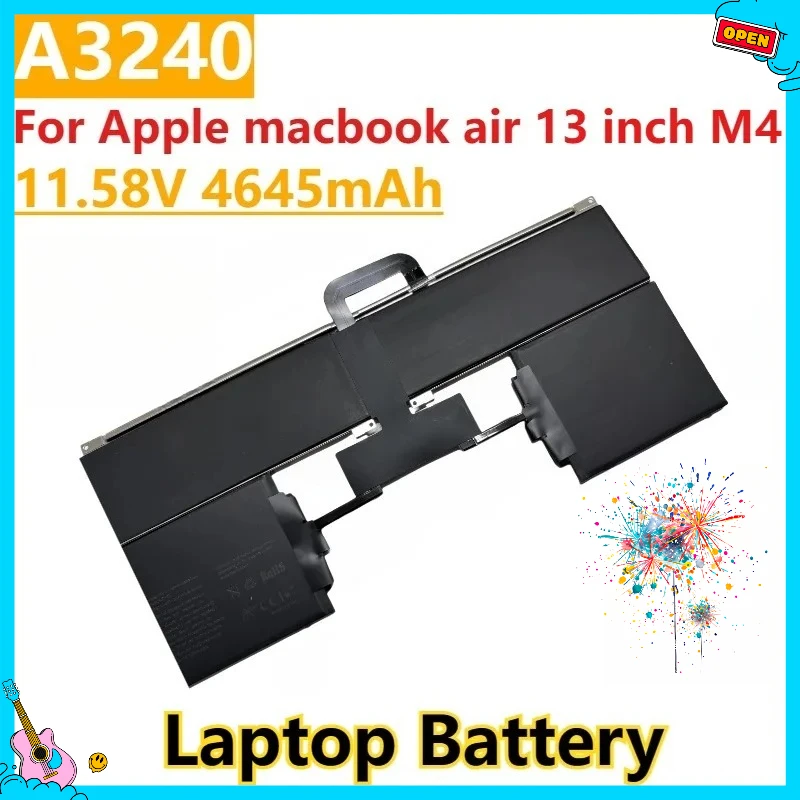 

New A3240 Laptop Battery 11.58V 4645mAh For Apple macbook air 13 inch M4