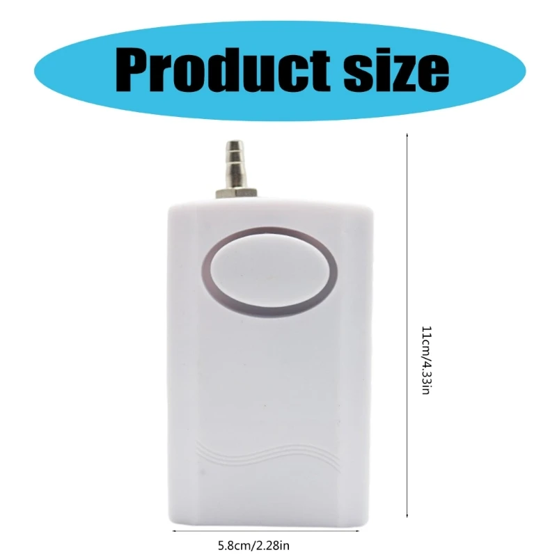Unisex High Accuracy Air Pressure Alarm Pagoda Nozzle for Safety Monitoring