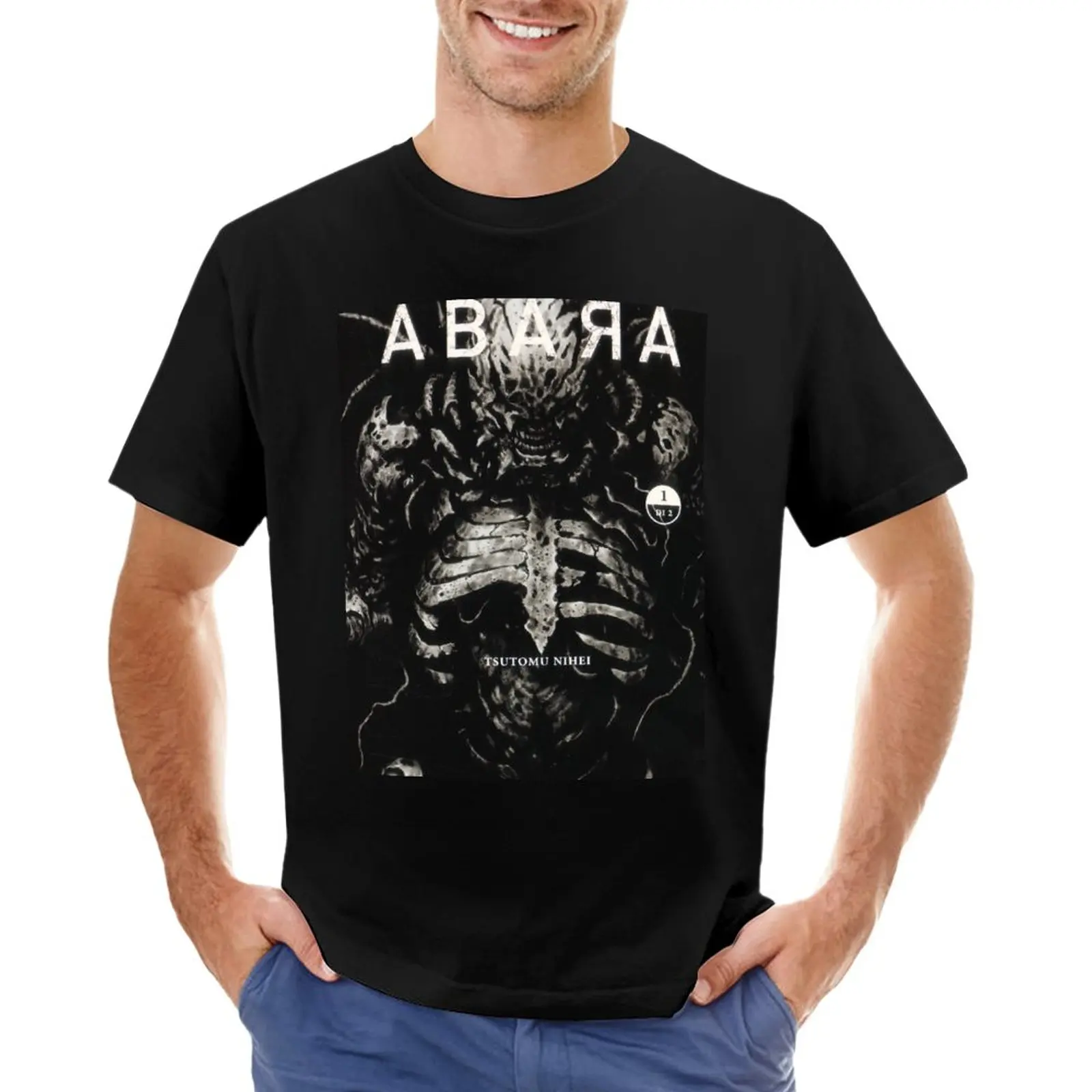 

ABARA Manga T-Shirt heavyweights animal prinfor boys graphics sports fans designer t shirt men