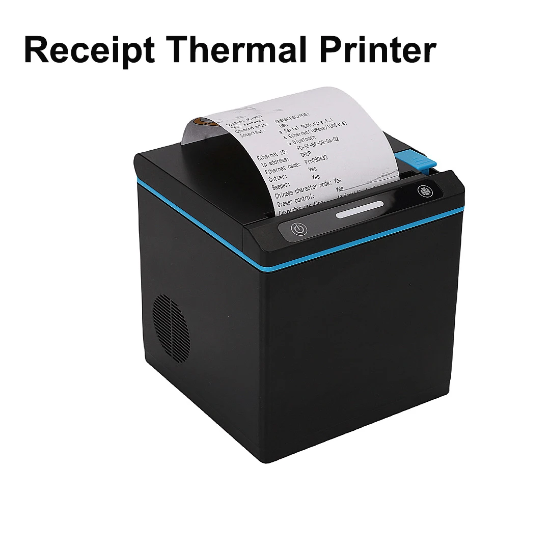 80mm Thermal Receipt Printer For Uber Eats Doordash And Skip Perfect For Busy Cafes Restaurants And Food Trucks Connect 7 Tablet