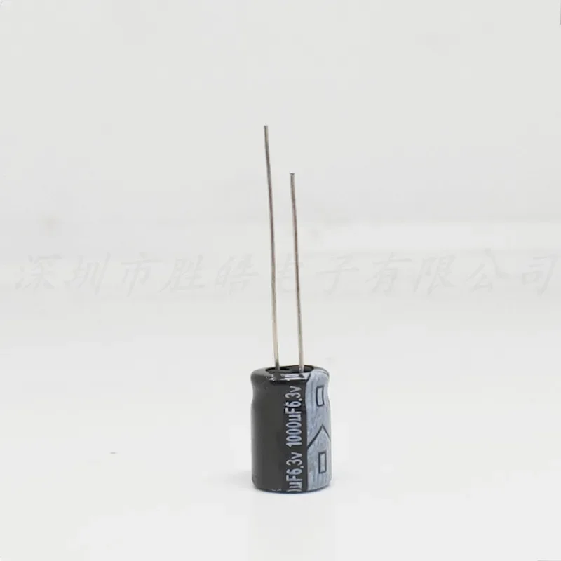 Capacitor de Placa Mãe Série Baixa Impedância, Alta Qualidade, 6.3V1000UF, 10x12.5mm, 6.3V1000UF, 5-50Pcs