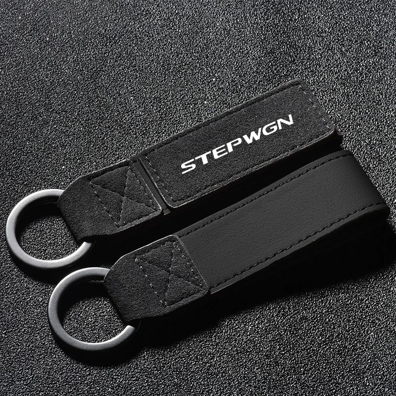 Car Emblem Keychain Decoration Keyring Key Anti-Loss Ring For Honda Stepwgn Mugen Jazz Freed Fit CRV Civic Accord City Accessory