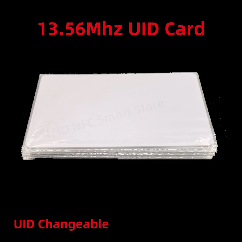 13.56MHz Block 0 Sector Writable IC Cards Clone Changeable Smart Keyfobs Key Tags UID Card 1K S50 RFID Access Control
