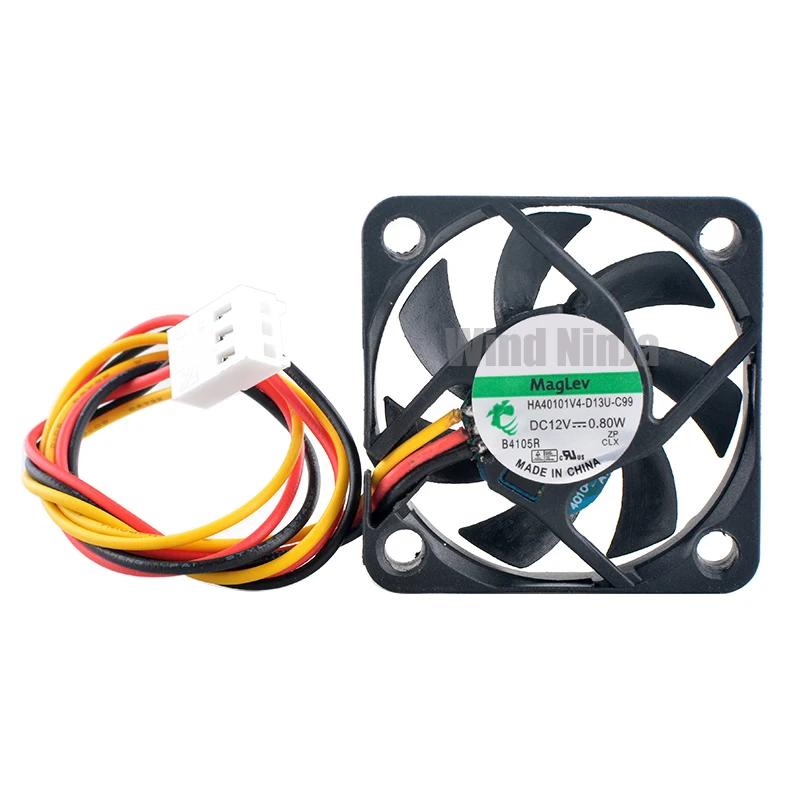 HA40101V4-D13U-C99 4cm 40mm fan 40x40x10mm DC12V 0.80W 3pin 4500rpm Quiet cooling fans for CPU routers