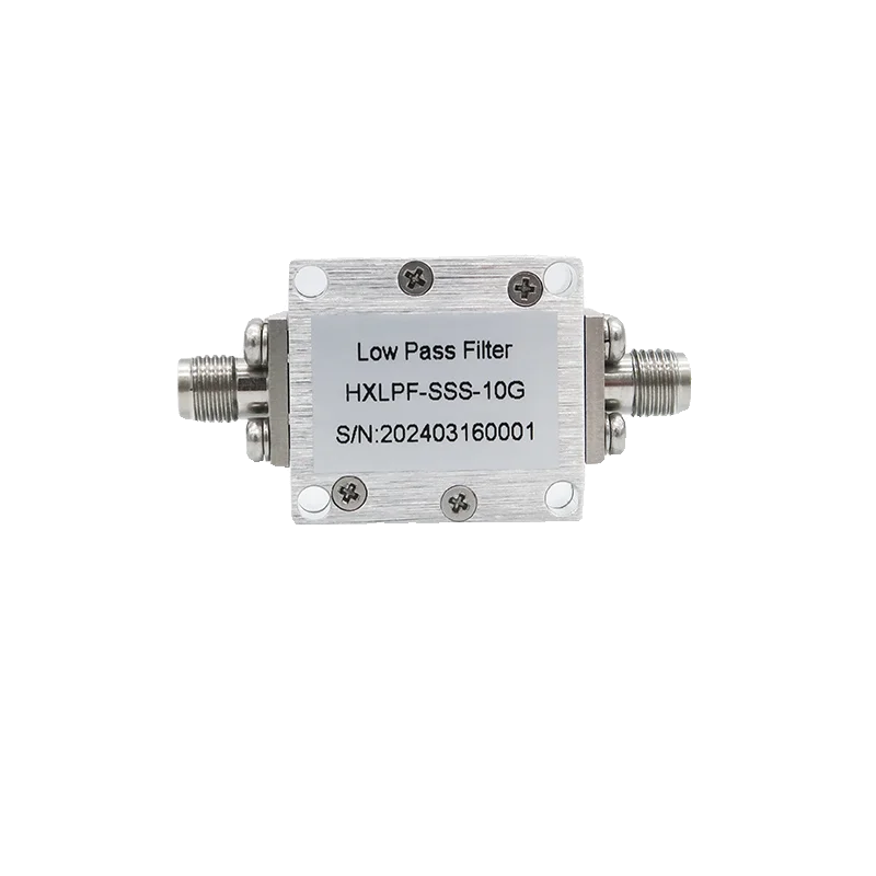 DC-10GHz RF Microwave Low Pass Filter SMA Stainless Steel Female Head