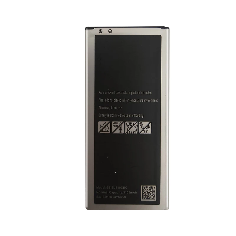 Mobile Phone Battery EB-BJ510CBE 3100Mah For Samsung Galaxy J5 2016 Edition J510 SM J510F J5109 J5108 EB BJ510CBC Bateria