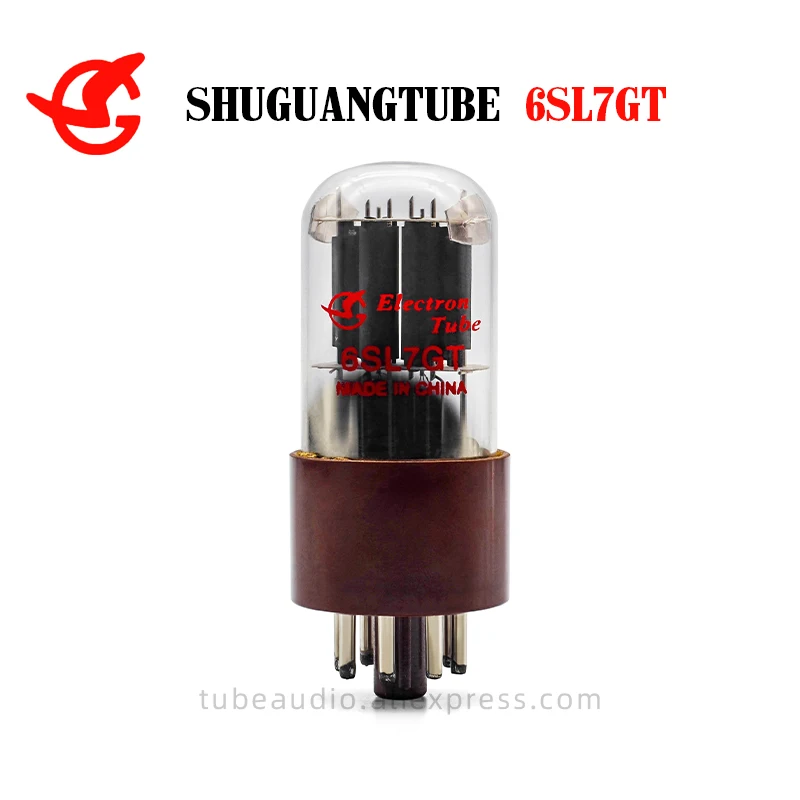 

Вакуумная трубка SHUGUANG 2024, аудиотрубка 6SL7, замена 6H9C/6N8P/ECC33, соответствующая пара авторизованного дилера