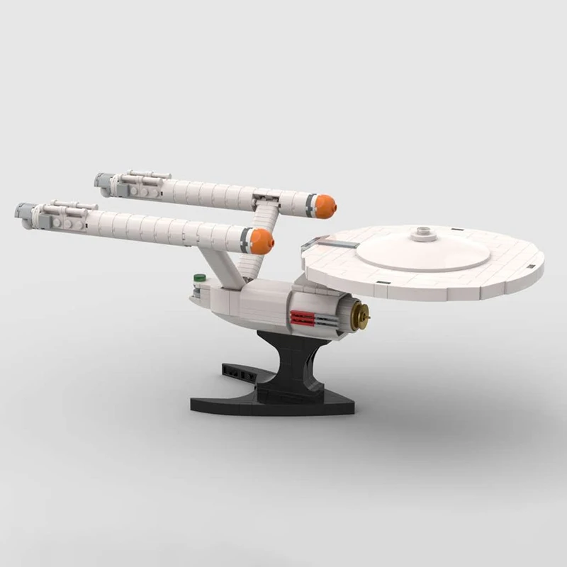 

Новинка, 354 шт., игра Movie Star Treked MOC USS Enterprise NCC-1701, модель космического корабля, творческие идеи «сделай сам», детская игрушка в сборе, головоломка, подарок